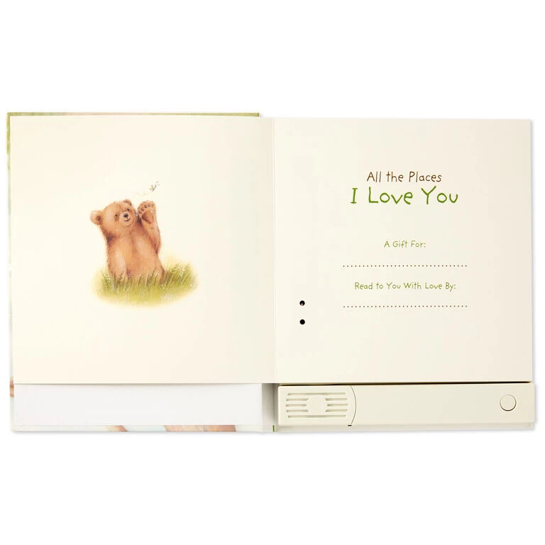 Hallmark All The Places I Love You Recordable Storybook With Music 4 Hallmark All The Places I Love You Recordable Storybook With Music - Image 4