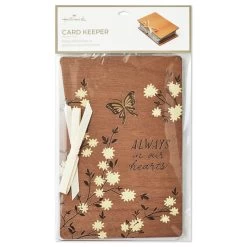 Hallmark Always In Our Hearts Memorial Card Keeper 6 Hallmark Always In Our Hearts Memorial Card Keeper -Hallmark Always in Our Hearts Butterfly Bereavement Card Keeper 1CKP1710 03