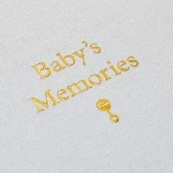 Hallmark Baby's Memories Gray Memory Box -Hallmark Baby Memories Gray Memory Box 1BBY4672 03