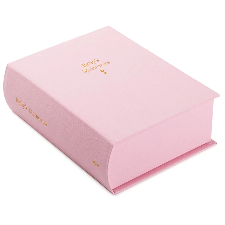 Hallmark Baby's Memories Pink Memory Box 1 Hallmark Baby's Memories Pink Memory Box