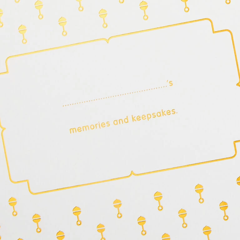 Hallmark Baby's Memories Pink Memory Box 4 Hallmark Baby's Memories Pink Memory Box - Image 4