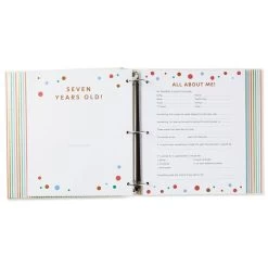 Hallmark Happy Birthday!: My Through-the-Years Memory Album -Hallmark Birthdays Memory Book and Photo Album for Ages 118 1BBA4144 03