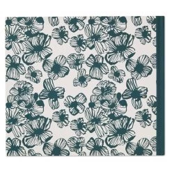 Hallmark In Loving Memory Floral Funeral Guest Book 9 Hallmark In Loving Memory Floral Funeral Guest Book -Hallmark Black and White Floral Guest Book for Funeral 1BMK1609 05