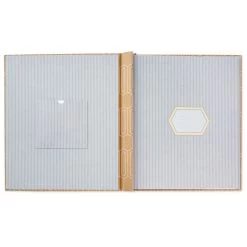 Hallmark -Hallmark Brown Kraft Paper Geometric Refillable Photo Album 1EDY3155 02