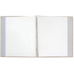 Hallmark Hexagons On Kraft Large Refillable Photo Album -Hallmark Brown Kraft Paper Geometric Refillable Photo Album 1EDY3155 03