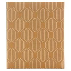Hallmark Hexagons On Kraft Large Refillable Photo Album -Hallmark Brown Kraft Paper Geometric Refillable Photo Album 1EDY3155 05