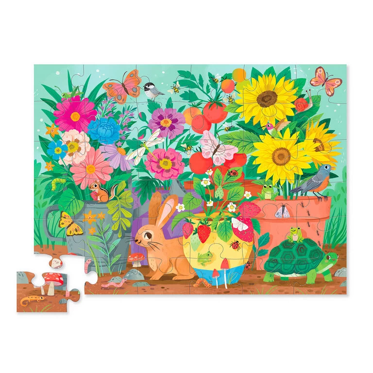 Crocodile Creek Garden Friends 36-Piece Floor Puzzle 2 Crocodile Creek Garden Friends 36-Piece Floor Puzzle - Image 2