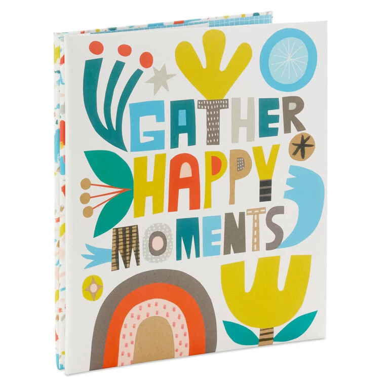Hallmark Gather Happy Moments Large Refillable Photo Album 1 Hallmark Gather Happy Moments Large Refillable Photo Album
