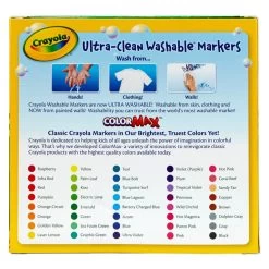Crayola Washable Markers, 40-Count -Hallmark Crayola Big 40 Box of Washable Markers 587858 03