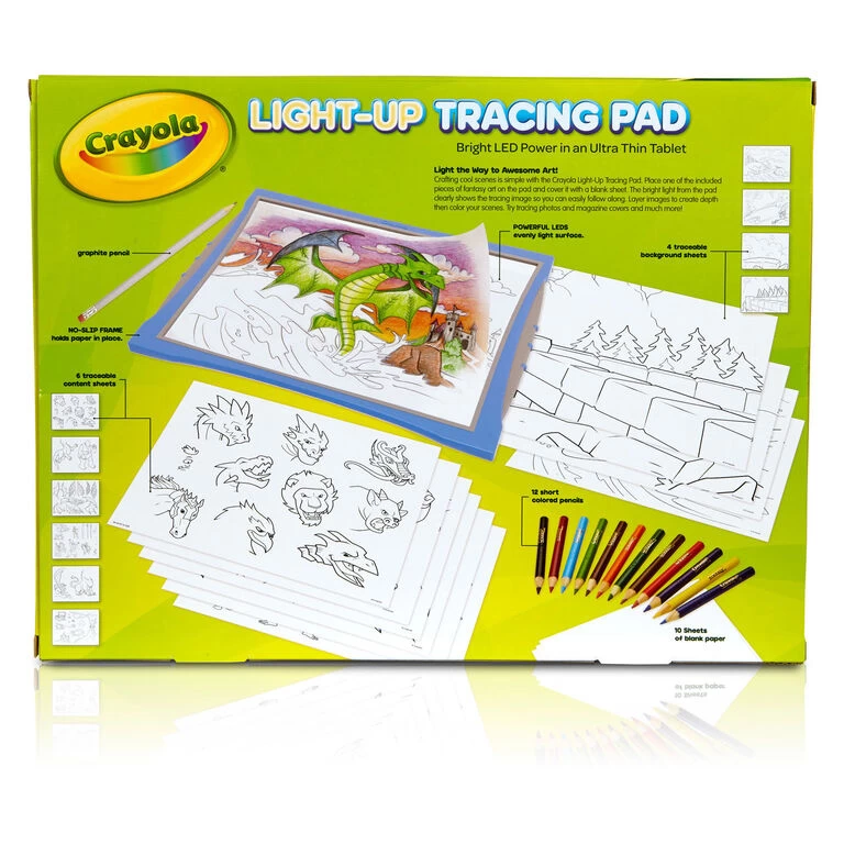 Crayola Blue Light-Up Tracing Pad 2 Crayola Blue Light-Up Tracing Pad - Image 2