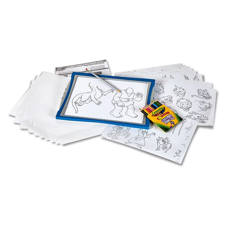 Crayola Blue Light-Up Tracing Pad 3 Crayola Blue Light-Up Tracing Pad - Image 3