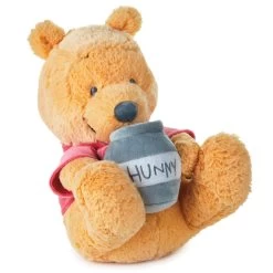 Hallmark Disney Baby Winnie The Pooh Wobble And Chime Stuffed Animal