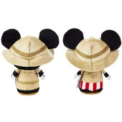Hallmark Itty Bittys® Walt Disney World 50th Anniversary Jungle Cruise Mickey And Minnie Plush, Set Of 3 -Hallmark Disney Jungle Cruise Boat Mickey and Minnie itty bittys 1KDD2118 04