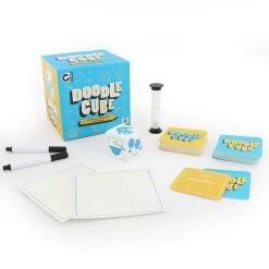 Doodle Cube Party Drawing Game -Hallmark Doodle Cube Party Drawing Game 62DC 02