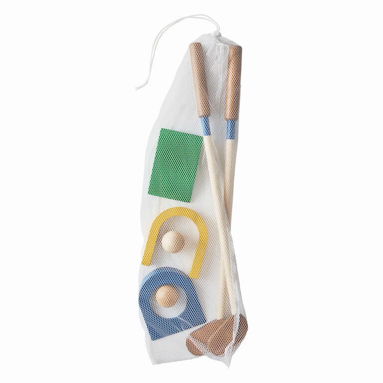 Mud Pie Golf Wood Toy Set, 7 Pieces 1 Mud Pie Golf Wood Toy Set, 7 Pieces