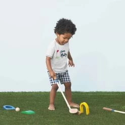 Mud Pie Golf Wood Toy Set, 7 Pieces 5 Mud Pie Golf Wood Toy Set, 7 Pieces -Hallmark Golf Wooden Toy Set 10760076 03