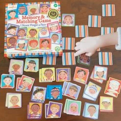 Eeboo I Never Forget A Face Memory & Matching Game -Hallmark I Never Forget a Face Memory Matching Game MGFAC3 04
