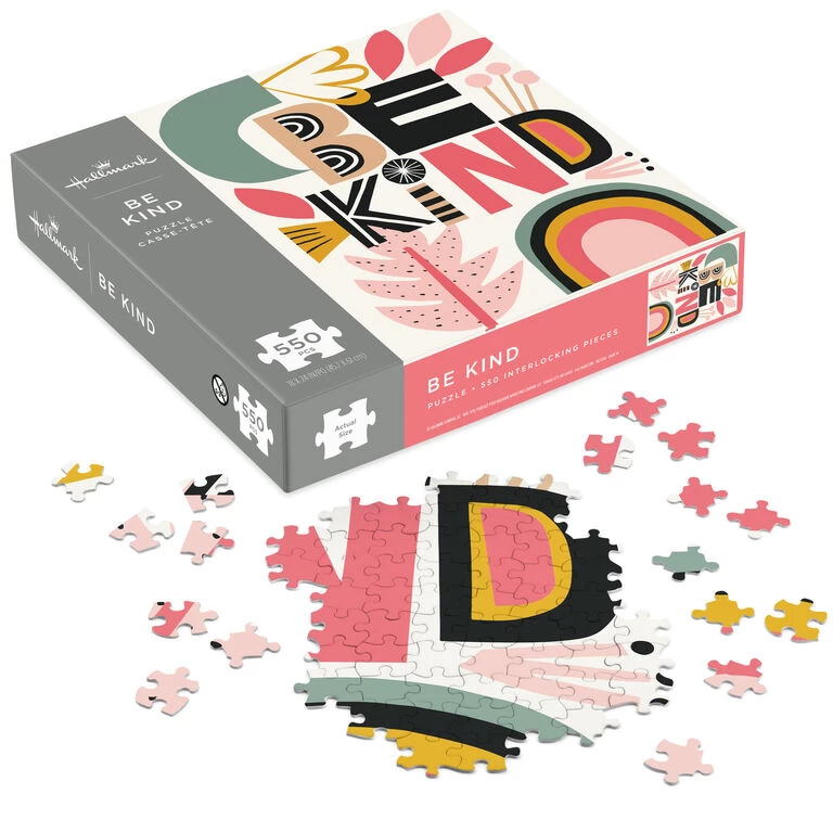 Hallmark Be Kind 550-Piece Puzzle 2 Hallmark Be Kind 550-Piece Puzzle - Image 2