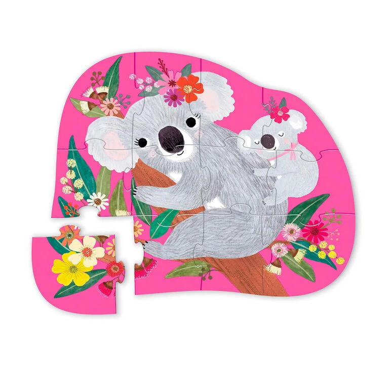 Crocodile Creek Koala Cuddle 12-Piece Puzzle 2 Crocodile Creek Koala Cuddle 12-Piece Puzzle - Image 2