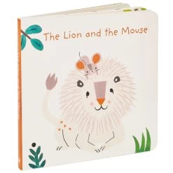 Hallmark The Lion And The Mouse Board Book And Lion Lovey Blanket Set -Hallmark Lion Lovey Blanket Lion Mouse Kindness Board Book Set 1BBY4783 03