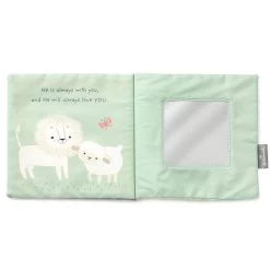 Hallmark The Lion And The Lamb: A Touch & Feel Book About God's Love Cloth Book -Hallmark Lion and Lamb Touch Feel Soft Plush Cloth Book 1BBY4854 05