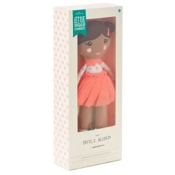 Hallmark Little World Changers™ And Kind Culture Co. The Doll Kind Dark Skin Girl, 12" -Hallmark Little World Changers Dark Skin Girl Doll With Tokens 1KID2086 06