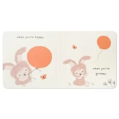 Hallmark MopTops Angora Bunny Stuffed Animal With You Are Loved Board Book -Hallmark MopTops Plush Bunny Stuffed Animal Board Book 1KID1531 06