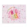 Mud Pie Pink Big Sis 12-Piece Puzzle For Kids