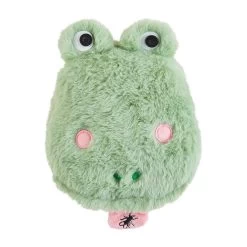 Mud Pie Frog Puppet Cloth Baby Book With Sound