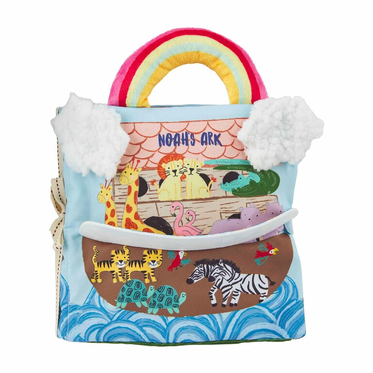 Mud Pie Noah's Ark Cloth Baby Book 1 Mud Pie Noah's Ark Cloth Baby Book