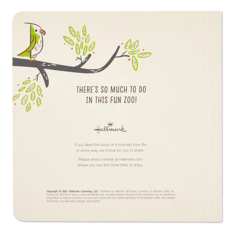 Hallmark My Zoo Board Book 2 Hallmark My Zoo Board Book - Image 2