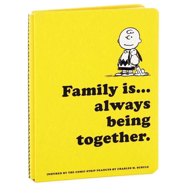 Hallmark Peanuts® Family Is… Always Being Together Book 1 Hallmark Peanuts® Family Is… Always Being Together Book