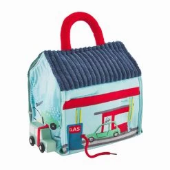 Mud Pie Plush Car Toy Set, 5 Pieces