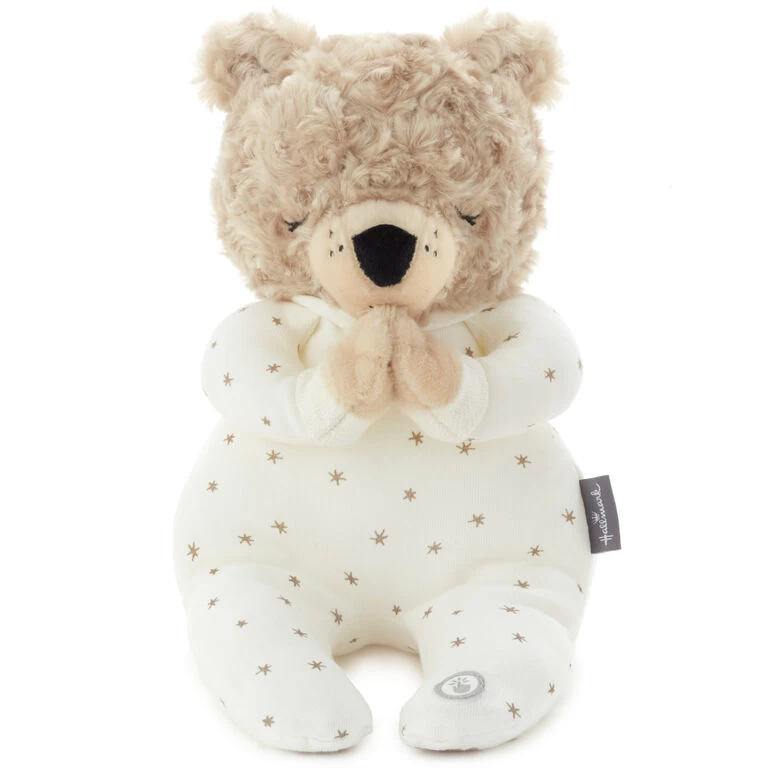 Hallmark Prayer Bear Recordable Stuffed Animal, 10.5" 1 Hallmark Prayer Bear Recordable Stuffed Animal, 10.5"