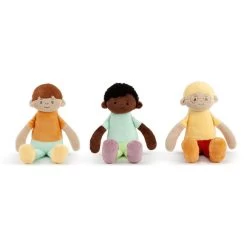 Demdaco Hopeful Rainbows Boy Dolls, Set Of 3