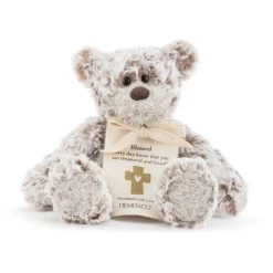 Small Blessing Giving Bear Stuffed Animal, 8.5"