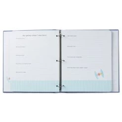 Hallmark Star Wars™ Hope For The Galaxy Baby Book 8 Hallmark Star Wars™ Hope For The Galaxy Baby Book -Hallmark Star Wars 5Year Baby Memory Album 1BBA4835 04