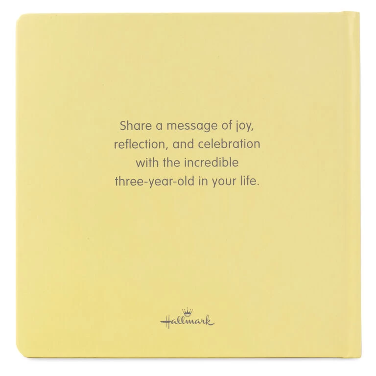 Hallmark Three Is Awesome! Birthday Book 2 Hallmark Three Is Awesome! Birthday Book - Image 2