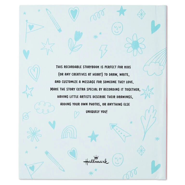 Hallmark What I Love About You! A Color-Your-Own Recordable Storybook - Image 5