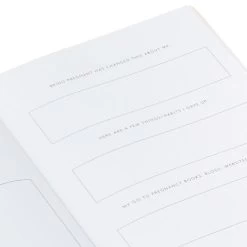 Hallmark While I Was Waiting Prompted Pregnancy Journal -Hallmark Yellow Prompted Pregnancy Journal 1BBA4141 10