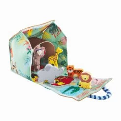 Mud Pie Zoo Plush Toy Set, 6 Pieces -Hallmark Zoo Animals Plush Toy Play Set 12110304 03