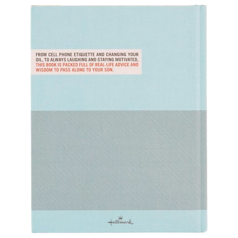 Hallmark Advice For My Son Gift Book 2 Hallmark Advice For My Son Gift Book - Image 2